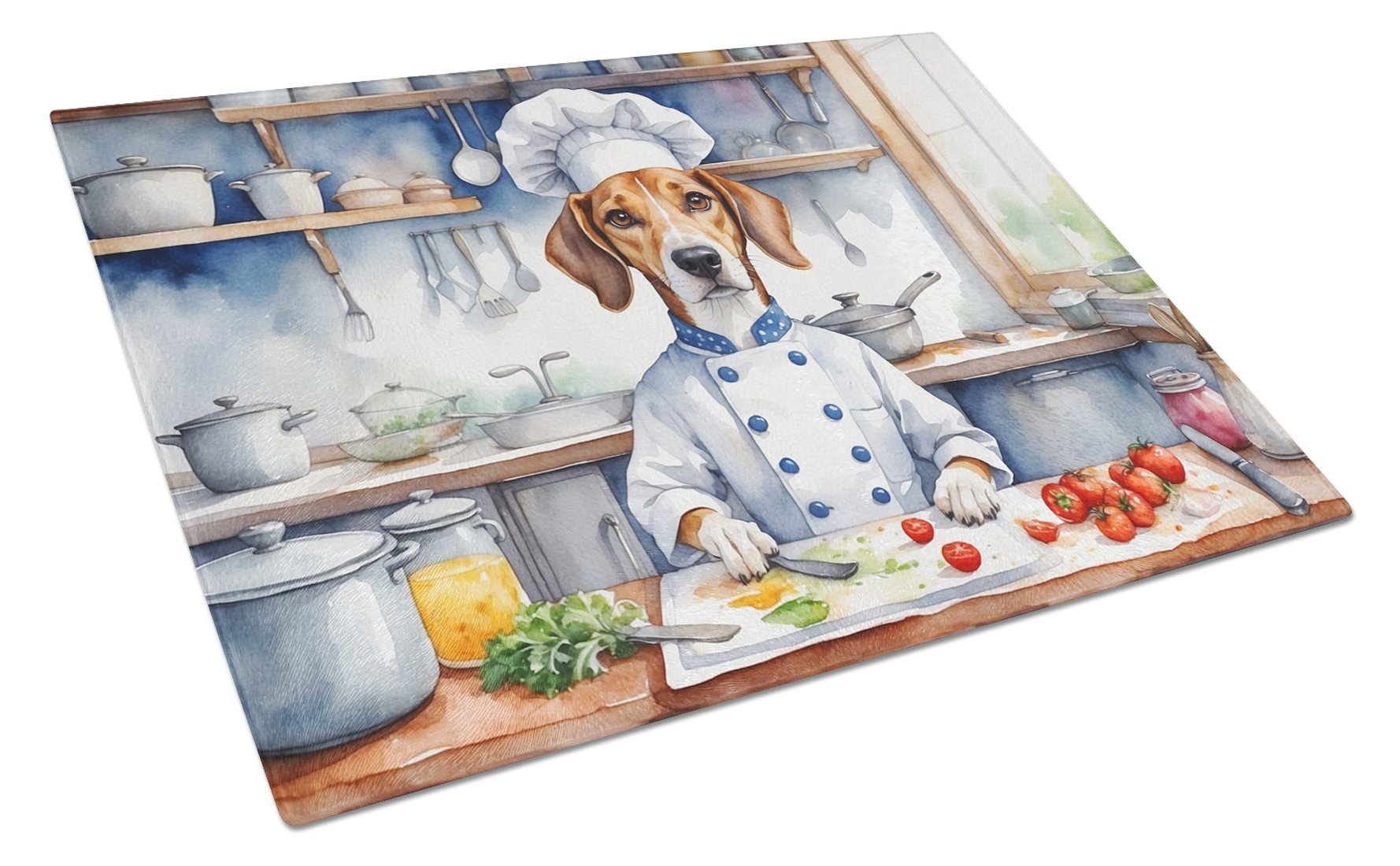 Foxhound The Chef Glass Cutting Board 12 in x 15 in