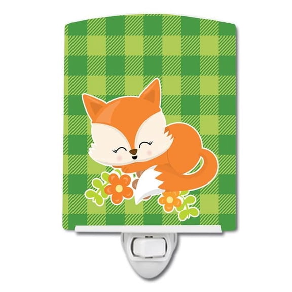 Foxie Fox Ceramic Night Light