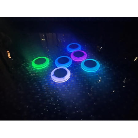Foxlux Solar Pool Ionizer & LED RGB Floating Light , Automatic Solar Powered for Crystal Clear Water, Up to 35,000 Gallons, Chlorine Free Water for Fresh & Salt Water Pools & Spas 1 Count per Package