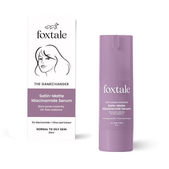 Foxtale 5% Niacinamide Face Serum | Fades Blemishes & Acne Marks | Reduce Dark Spots | Controls Oil And Brightens Skin | Lightweight & Non-Sticky | All Skin Types | Men & Women - 3