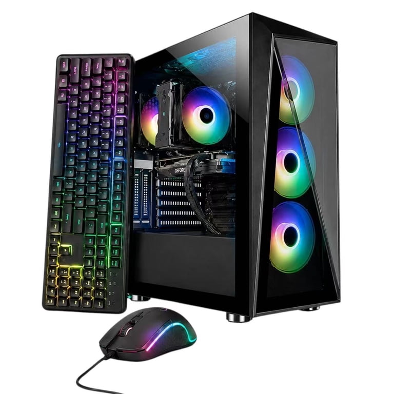 Foxtec Gaming Desktop Computer, Intel Core i7-8700, 16GB RAM