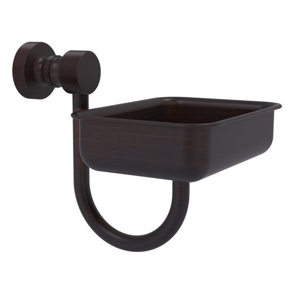Foxtrot Collection Wall Mounted Soap Dish in Venetian Bronze