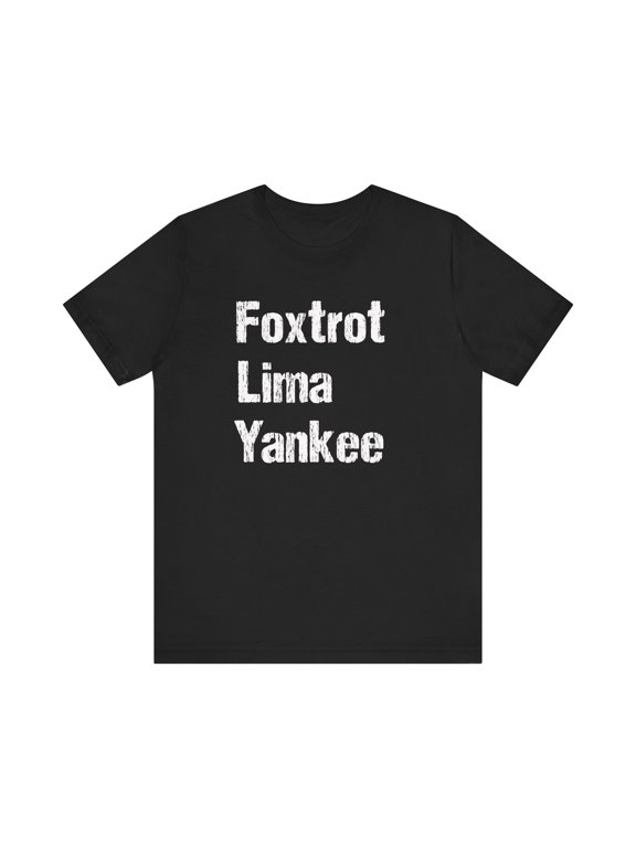 Foxtrot Lima Yankee fly shirt Pilot plane flight tshirt, aviation t-shirt