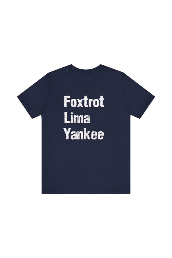 Foxtrot Lima Yankee fly shirt Pilot plane flight tshirt, aviation t-shirt