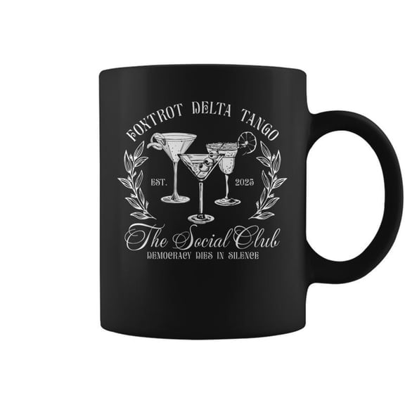 Foxtrots Deltas Tangos The Social Club Coffee Mugs