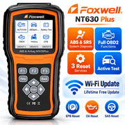 Foxwell NT630 Plus Bidirectional SRS SAS ABS Bleeding OBD2 Scanner Code Reader Diagnostic Tool