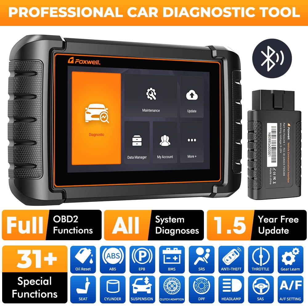 Foxwell NT809 BT Wireless Bluetooth Automotive Scan Tool Bidirectional