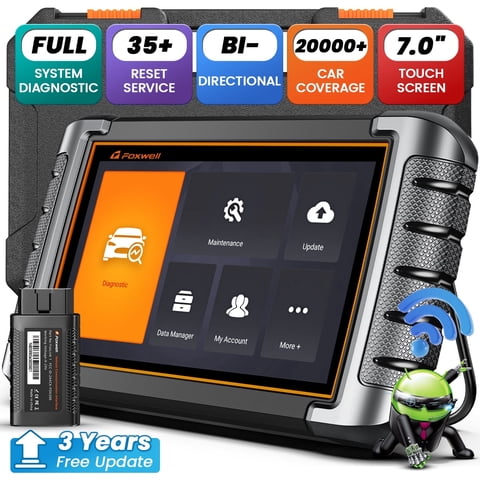 Foxwell NT809 OBD2 Scanner Code Reader Car Diagnostic All System Scan Tool ABS SRS IMMO