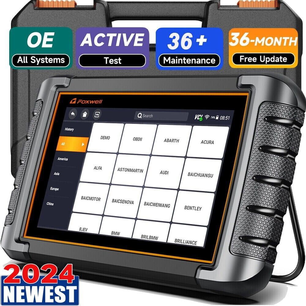 FOXWELL All System Car Diagnostic Scan Tool Bi-directional Car OBD2 Scanner Diagnostic Tool DPF