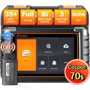 Foxwell NT809BT Bluetooth OBD2 Scanner Automotive Bidirectional Diagnostic Tool All System Active Test 30 Reset Services Car Code Reader Wireless Automobile Scan
