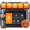 thumbnail image 1 of Foxwell NT809BT Bluetooth OBD2 Scanner Automotive Bidirectional Diagnostic Tool All System Active Test 30 Reset Services Car Code Reader Wireless Automobile Scan, 1 of 11