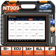 Foxwell NT909 Automotive Diagnostic Scan Tool All Systems Bi-directional Control Active Test OBD2 Scanner 30+ Reset Services Car Scanner OBDII Code Reader AutoVIN FCA AutoAuth Vehicle Analyzer