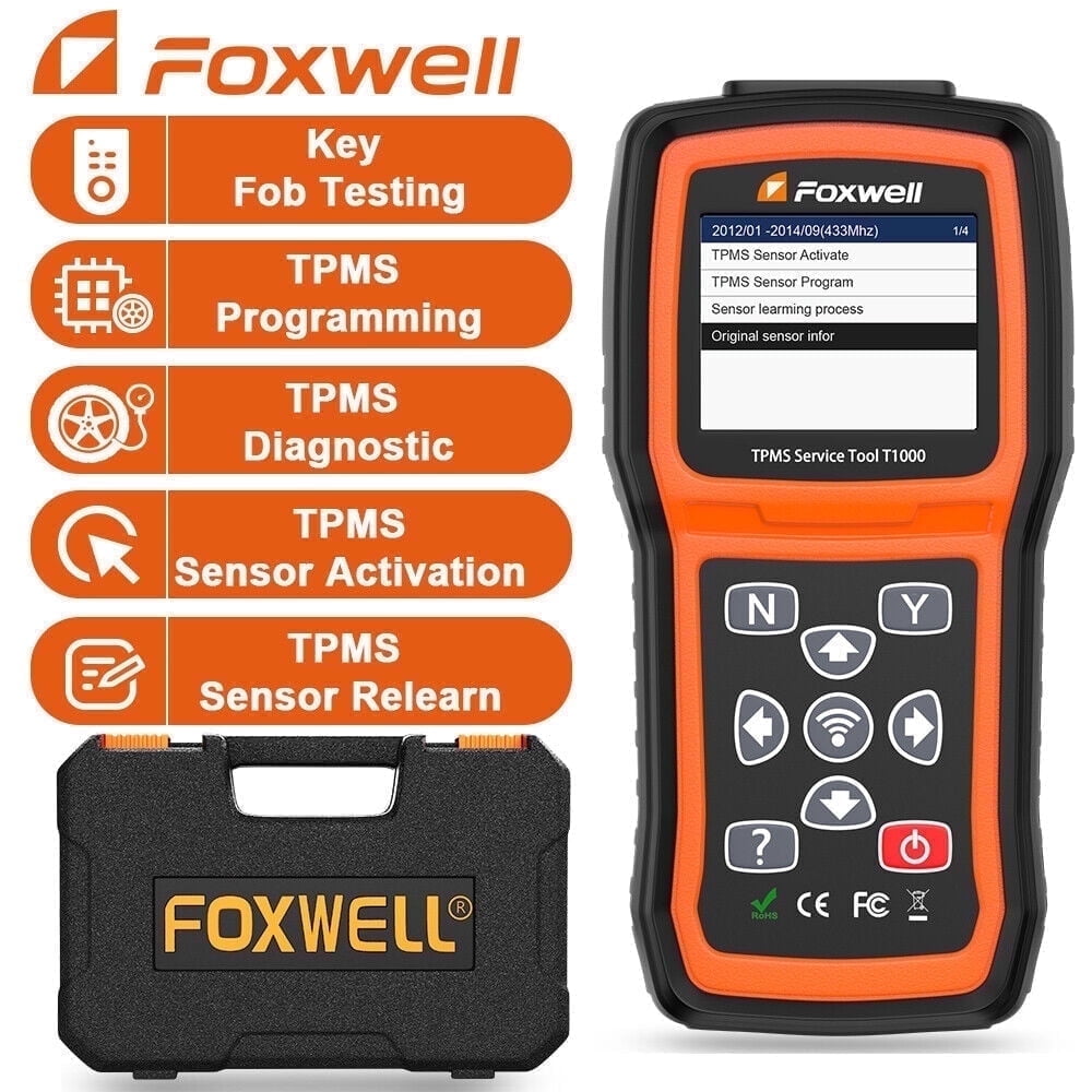 Foxwell T1000 Universal Car TPMS Reset Tire Pressu