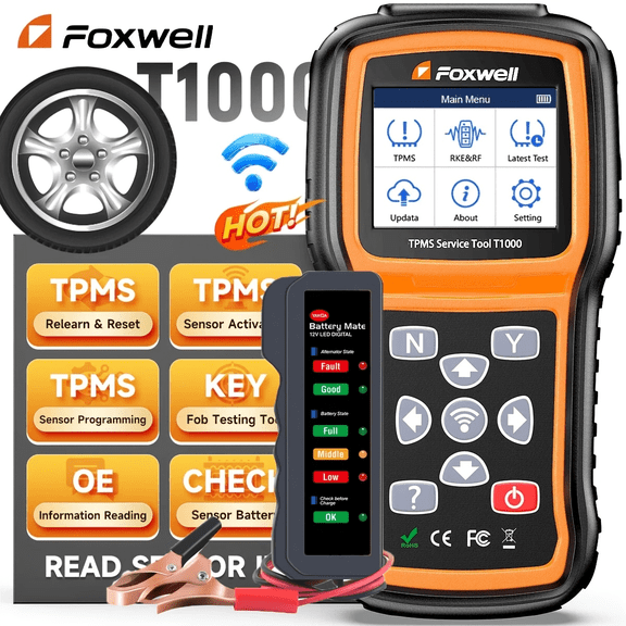 Foxwell Vehicle TPMS Reset Tool+BM310(No Wireless Function) , Lifetime Free Updates