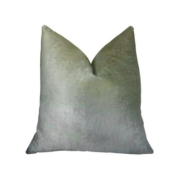 Foxy Arctic Fox Handmade Luxury Double Sided Pillow, White & Ivory - King