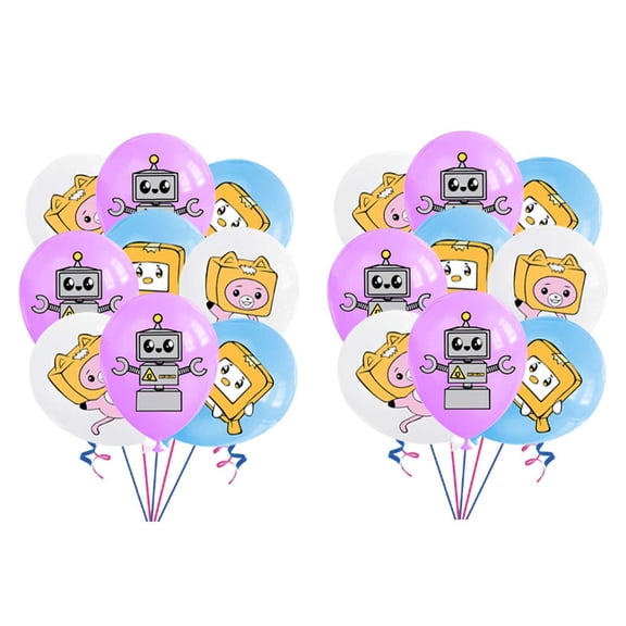 Foxy Balloons Party Supplies Birthday Favors Decorations Decor Kit Latex