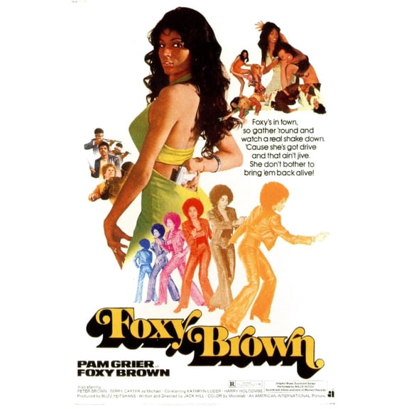 Foxy Brown Canvas Art - (11 x 17)