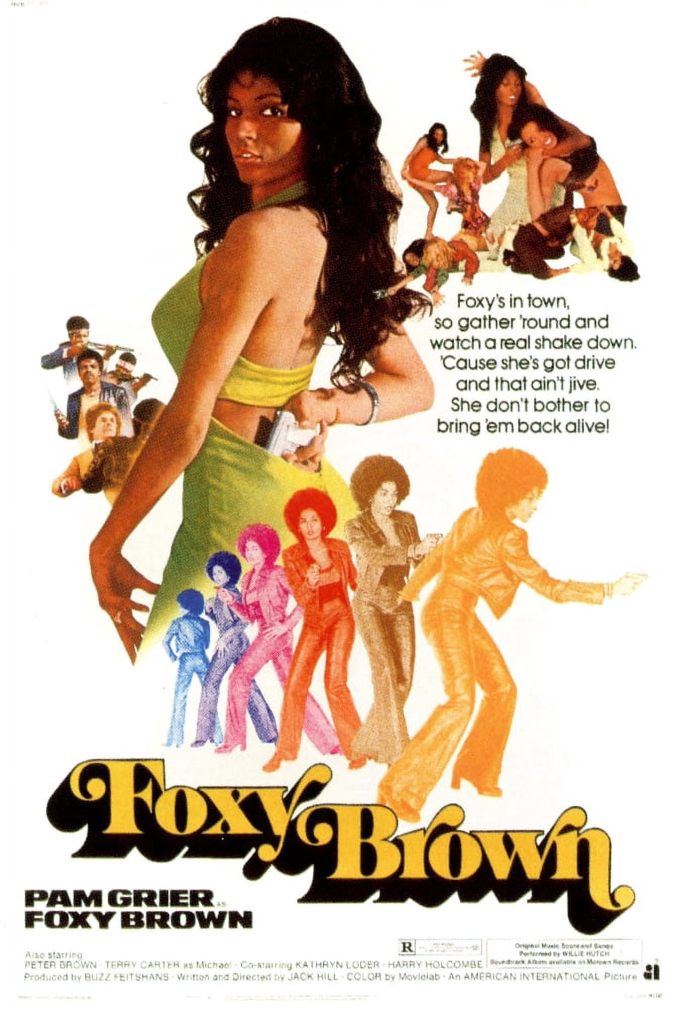 Foxy Brown Canvas Art - (24 x 36)