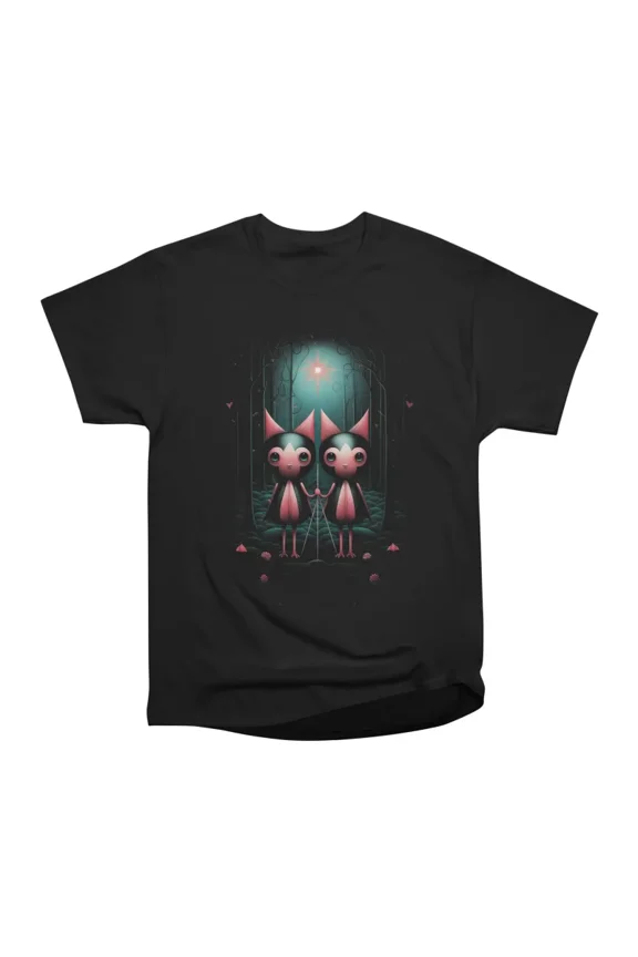 Foxy Forest Friends T-Shirt Tee Gift For Him Merch For Her Apparel For Friend