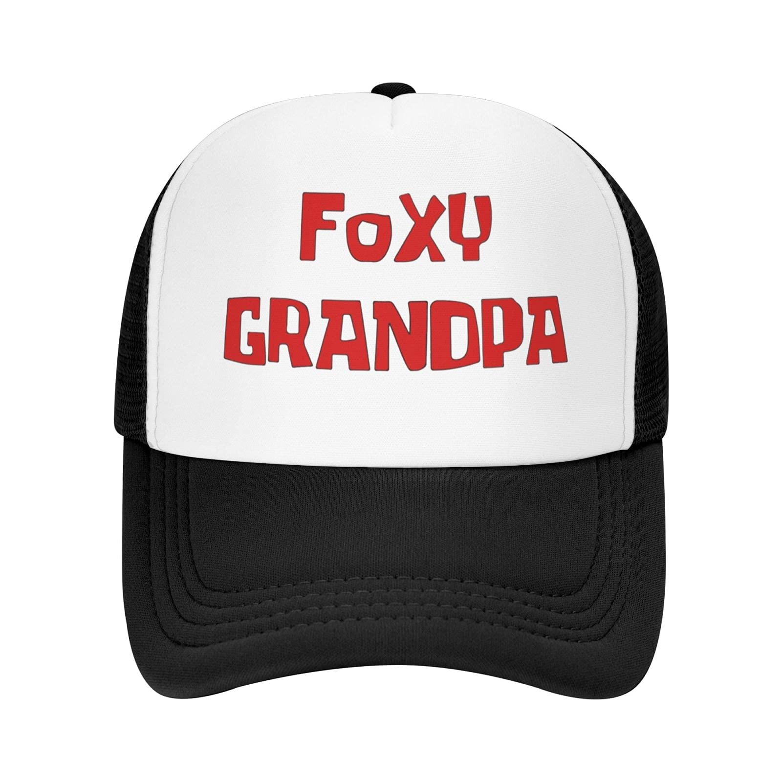 Transparent Funny Mesh Hats Baseball Caps Funny Grandpa Hats Foxy