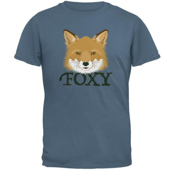 Foxy Indigo Blue Adult T-Shirt - X-Large