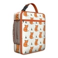 thumbnail image 1 of Foxy Insulated Lunch Box Men Reusable Lunch Bag Fit Most Bento Boxes Lunch Box Containers Office Beach, 1 of 6