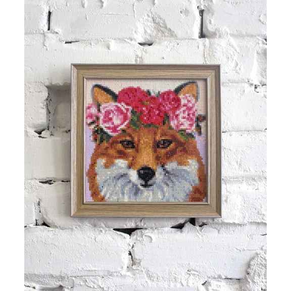 Foxy Lady CS271 7.9 x 7.9 inches Crafting Spark Diamond Painting Kit