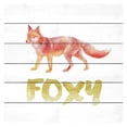 thumbnail image 1 of Foxy Painting Print on White Wood, 1 of 7