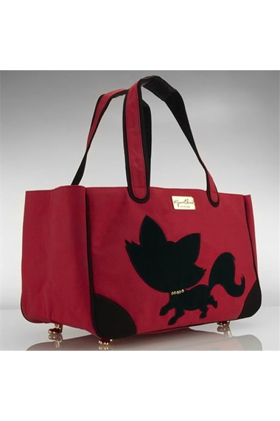 Foxy Pom Canvas- Red