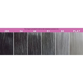 Foxy Silver (Foxy Braid - Deep Wave 12 Inch - 4 Packs) - Synthetic Crochet Braiding Hair in 51