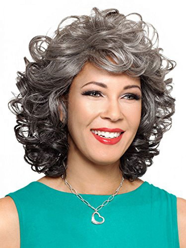 Foxy Silver (Helena) - Synthetic Full Wig in 1B