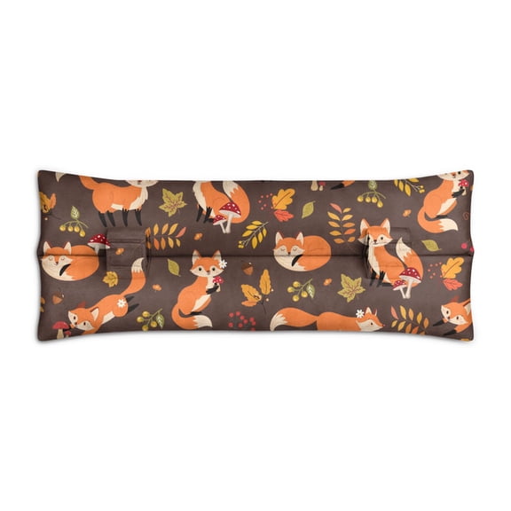 Foxy Sky Artistic Print Seat Belt Pressure Relief Pad - Soft Mastectomy Pillow for Women After Surgery, Easy-Attach for Daily Commuting (Cute Wild Floral Tree Design)