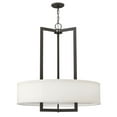 thumbnail image 1 of Hinkley Lighting 3206KZ Hampton 3 Light Foyer Inverted Pendant in Buckeye Bronze, 1 of 7