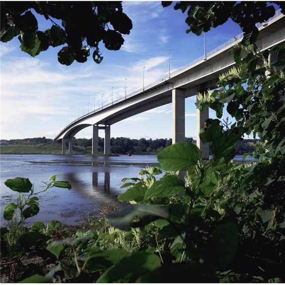 Foyle Bridge Derry City Co Londonderry Ireland Poster Print by The Irish Image Collection, 24 x 24 - Large