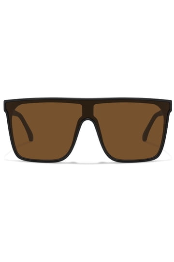 Oversized Flat Top Shield Sunglasses UV Protection Amazon.com: FEISEDY Flat Top Oversized Shield Sunglasses  main image 4