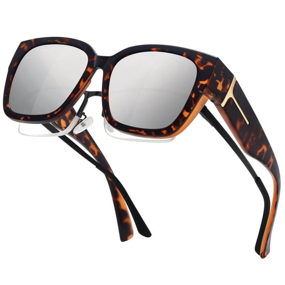 Polarized Fit-Over Sunglasses for Men and Women, UV400 Driving Shades