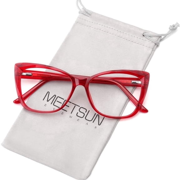 Women's Oversized Blue Light Blocking Computer Glasses