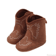thumbnail image 1 of Fozruso Autumn And Winter Baby Boots Cowboy Boots 0 12 Months Old Baby Fashion Embroidered Cartoon Mid Calf Boots,Boys Boots Sizes 12 Toddler(1-4 Months), 1 of 6