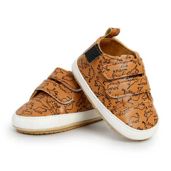 Fozruso Baby Sneakers For 0 18 Months Soft Sole First Non Breathable Comfortable Casual Shoes For Boys And Girls Casual School Shoes,Sizes 4(0-6 Months)