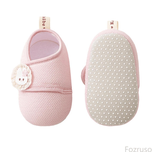 Fozruso Baby Sneakers Soft Sole First Cute Cartoon Design Infant Shoes For Boys Girls Indoor Outdoor Learning Walking,Sizes 4(0-6 Months)