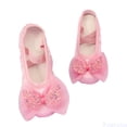thumbnail image 1 of Fozruso Ballet Dance Shoes For Girls Soft Sole Cat Design Classical Practice Footwear,Sizes 10.5 Little Kid 4-4.5 Years(Pink), 1 of 4