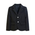 thumbnail image 1 of Fozruso Big Kid Boys Blazer Suit Jacket 18-24 Months,Two Button Slim Fit Kids School Party Blazer Suit Coat, 1 of 2