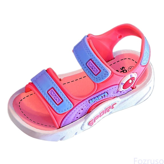Fozruso Boy Fashion Comfortable Beach Sandals With Soft Soles In Summer,Sizes 10 Little Kid 3.5-4 Years(Pink)