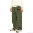 thumbnail image 1 of Fozruso Boys Corduroy Pants Classic Straight Leg Casual Trousers For Kids Soft Comfortable Playwear Durable Everyday School Kids Casual School Pants Sizes 5-6 Years(Green), 1 of 7