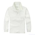 thumbnail image 1 of Fozruso Boys and Girls School Uniform Long Sleeve Collared Shirt,Button Closure,Comfortable Breathable Tops for Kids Kids Collared Tops Sizes 5-6 Years, 1 of 3
