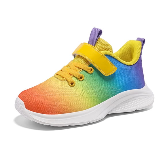 Fozruso Boys Girls Sneakers Kids Sports Running Walking Shoes For Toddler/Little Kid/Big Kid Sizes 7.5 Toddler(Multicolor)