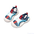 thumbnail image 1 of Fozruso Boys Sandals Breathable Sports Shoes For Toddler Kids Lightweight Comfortable Outdoor Play Beach Walking Durable Easy Fit Machine Washable Soft Flexible,Sizes 12 Little Kid 5.5-6 Years(Blue), 1 of 7