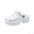 thumbnail image 1 of Fozruso Boys Sandals For Kids Lightweight Breathable Casual Outdoor Clogs Comfortable Slip On Water Shoes For Toddler And Youth,Sizes 12 Little Kid Little Child(White), 1 of 5