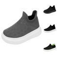 thumbnail image 1 of Fozruso Boys Sneakers Lightweight Boys Mesh Lightweight Breathable Fashion Casual Shoes Slip On Outdoor Sports Shoes Sizes 13 Little Kid(7-8.5 Years), 1 of 6