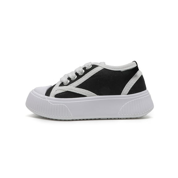 Fozruso Boys Sneakers For Toddlers 1 4 Years Lightweight Breathable Canvas Casual Shoes For Kids Non Slip Comfortable Everyday Outdoor Play Running Sneakers,Sizes 6.5(12-18 months)